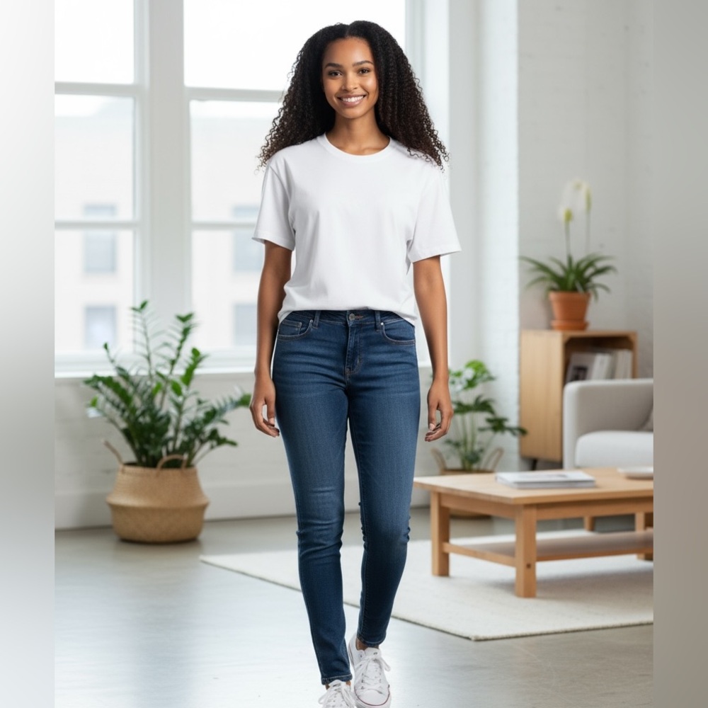 #281 Express Dark Blue Women's Skinny Jeans
